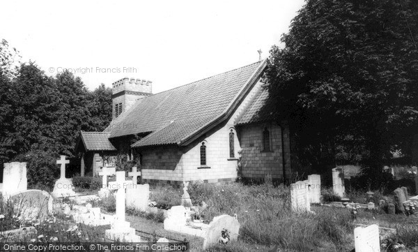 Photo of Stow Bridge, St Peter's Church c.1965