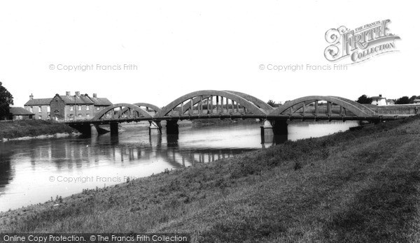 Photo of Stow Bridge, The River Great Ouse And Bridge c.1965