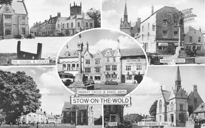 Photo of Stow On The Wold, Composite c.1955