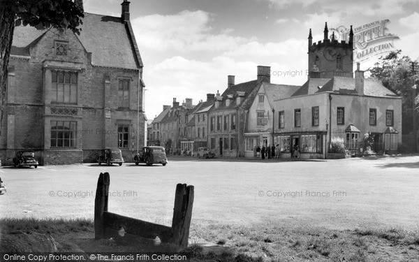Photo of Stow On The Wold, The Square And Stocks 1958
