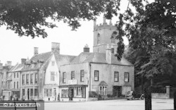 The Stocks And Church c.1955, Stow-on-The-Wold