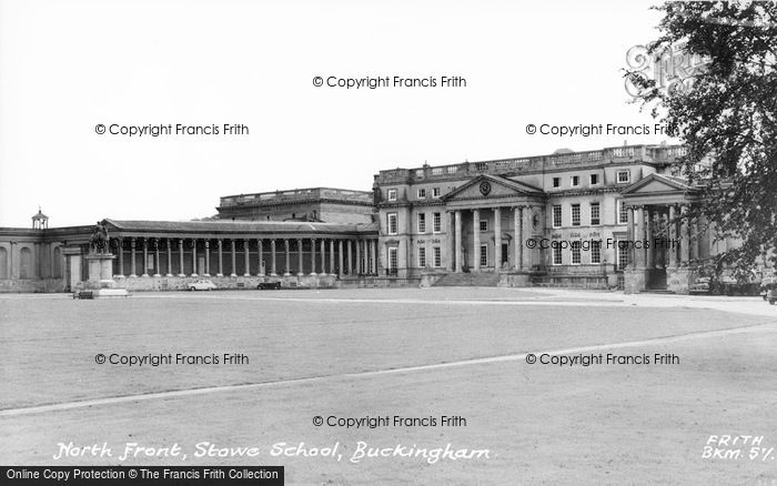 Photo of Stowe School, North Front c.1960