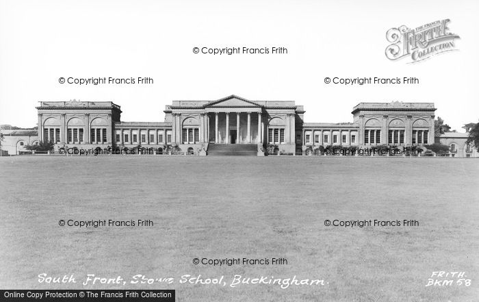 Photo of Stowe School, South Front c.1960