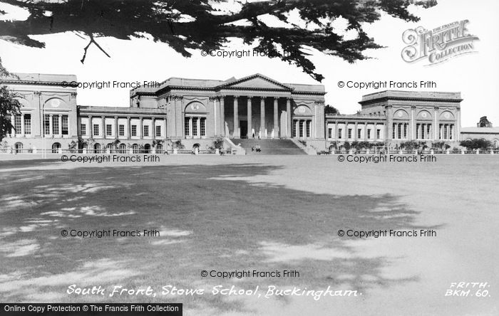 Photo of Stowe School, South Front c.1960