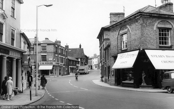 Photo of Stowmarket, Bury Street c.1960