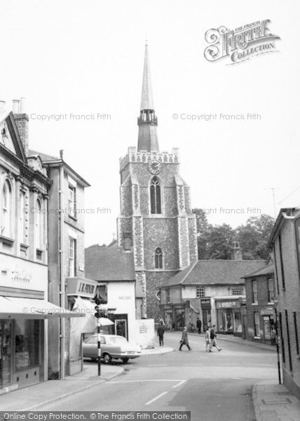 Photo of Stowmarket, Church And Corner c.1960