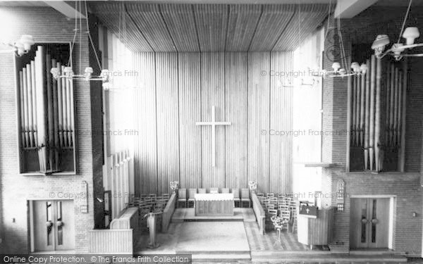 Photo of Stowmarket, Congregational Church Interior c.1960