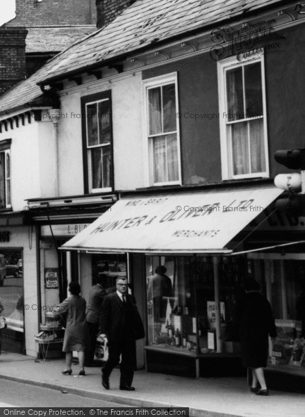 Photo of Stowmarket, Hunter & Oliver Ltd c.1960