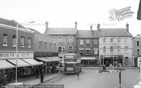 Photo of Stowmarket, Market c.1960