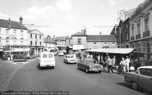 Photo of Stowmarket, Market c.1965