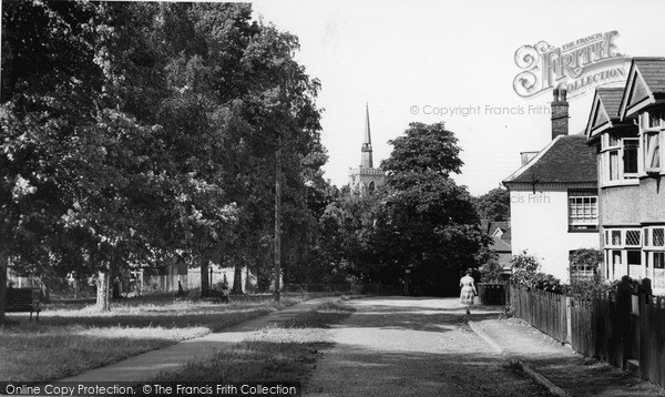 Photo of Stowmarket, Marriotts Walk c.1955
