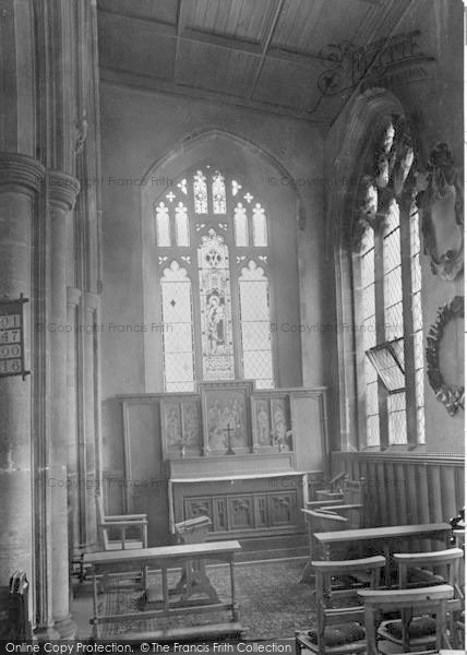 Photo of Stowmarket, Parish Church, Lady Chapel 1922