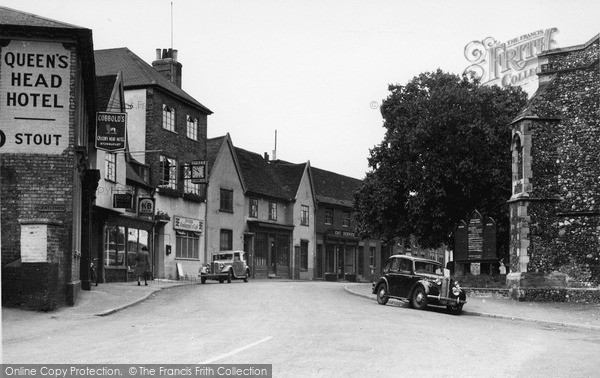 Photo of Stowmarket, Station Road c.1950