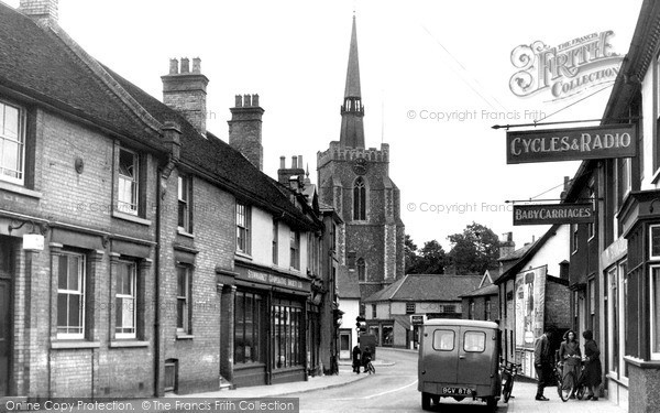 Photo of Stowmarket, Tavern Street c.1950