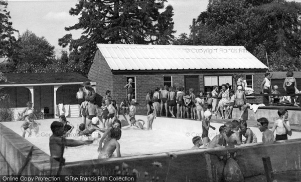 Photo of Stowmarket, The Children's Pool c.1955