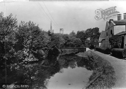 The River Gipping 1922, Stowmarket
