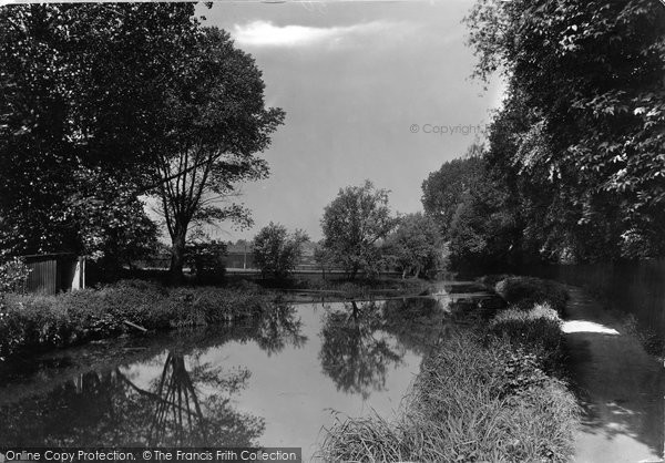 Photo of Stowmarket, The River Gipping 1922