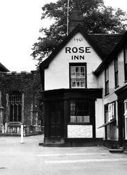The Rose Inn c.1955, Stowmarket