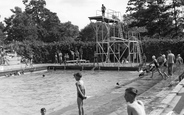 The Swimming Pool c.1955, Stowmarket
