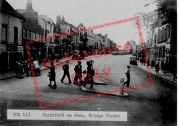 Bridge Street c.1955, Stratford-Upon-Avon