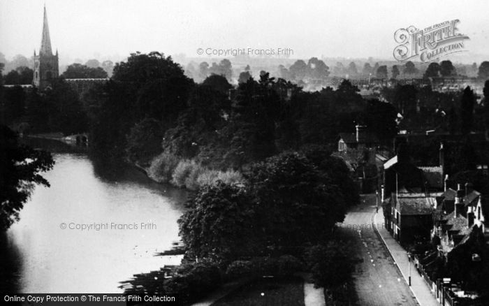 Photo of Stratford Upon Avon, General View From Memorial Theatre c.1930