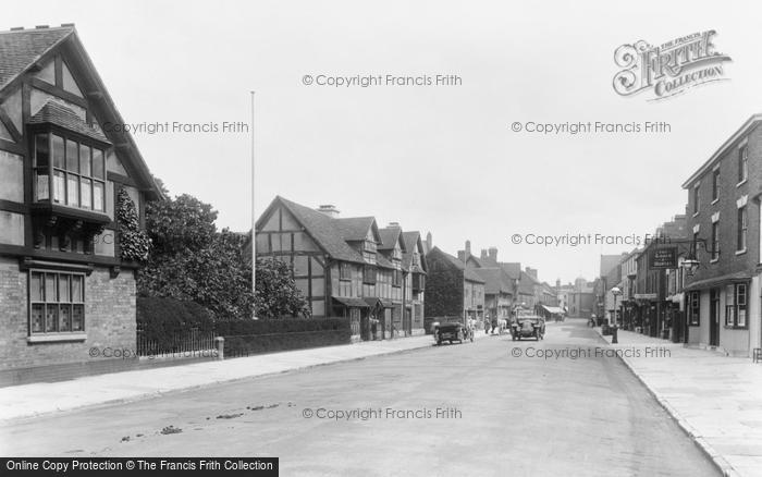 Photo of Stratford Upon Avon, Henley Street 1922