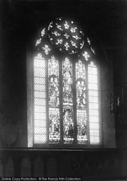 Photo of Stratford Upon Avon, Holy Trinity Church, American Memorial Window 1896
