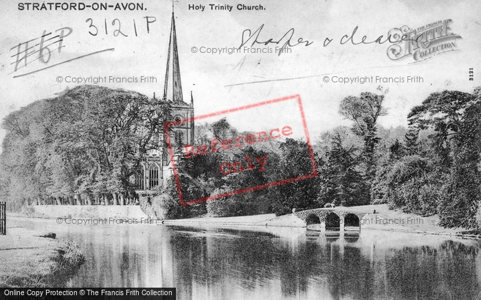 Photo of Stratford Upon Avon, Holy Trinity Church c.1900