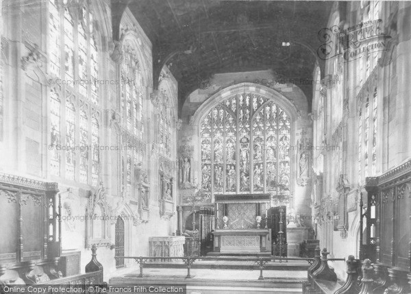 Photo of Stratford Upon Avon, Holy Trinity Church, Chancel 1896