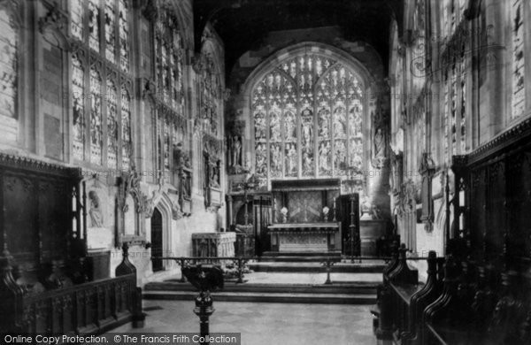 Photo of Stratford Upon Avon, Holy Trinity Church, Choir East 1896