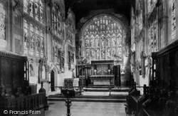 Holy Trinity Church, Choir East 1896, Stratford-Upon-Avon