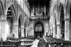Holy Trinity Church, Nave East 1896, Stratford-Upon-Avon