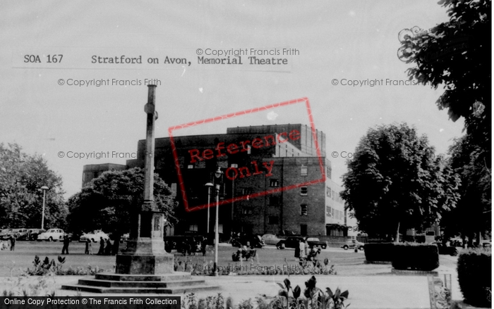 Photo of Stratford Upon Avon, Memorial Theatre c.1955