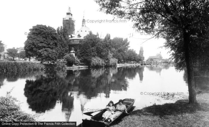 Photo of Stratford Upon Avon, Memorial Theatre From River 1922