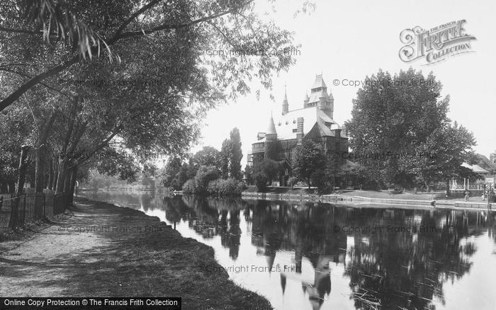 Photo of Stratford Upon Avon, Memorial Theatre From River 1922