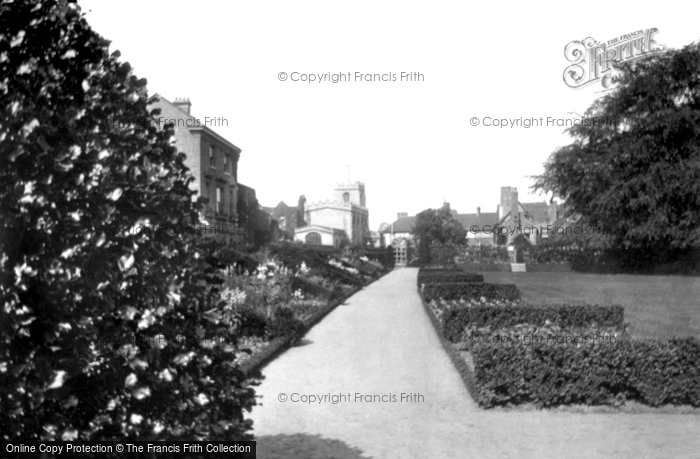 Photo of Stratford Upon Avon, New Gardens 1922