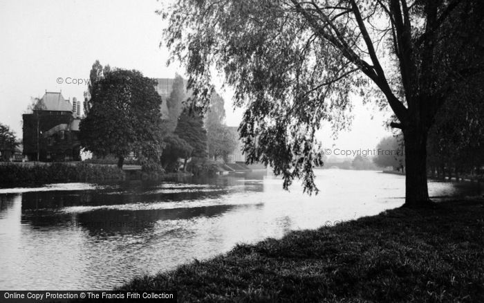 Photo of Stratford Upon Avon, On The Avon c.1955