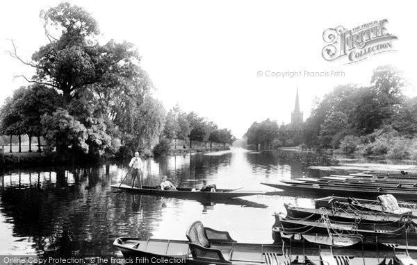 Photo of Stratford Upon Avon, River Avon 1922