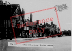 Rother Street c.1955, Stratford-Upon-Avon