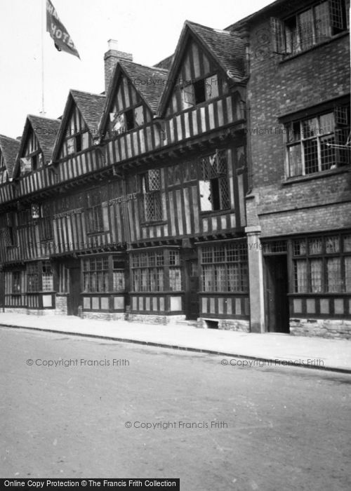 Photo of Stratford Upon Avon, Shakespeare Hostelrie c.1940