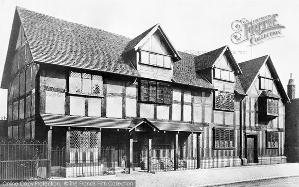 Photo of Stratford Upon Avon, Shakespeare's Birthplace c.1900