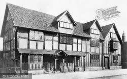 Shakespeare's Birthplace c.1900, Stratford-Upon-Avon