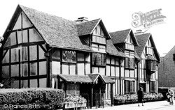 Shakespeare's Birthplace c.1965, Stratford-Upon-Avon
