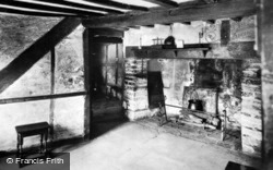 Shakespeare's Birthplace, Kitchen Fireplace c.1900, Stratford-Upon-Avon