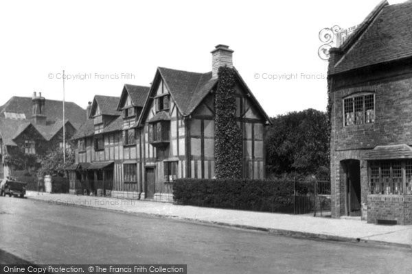 Photo of Stratford Upon Avon, Shakespeare's House 1922