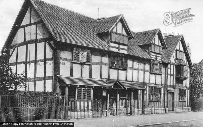 Photo of Stratford Upon Avon, Shakespeare's House c.1900