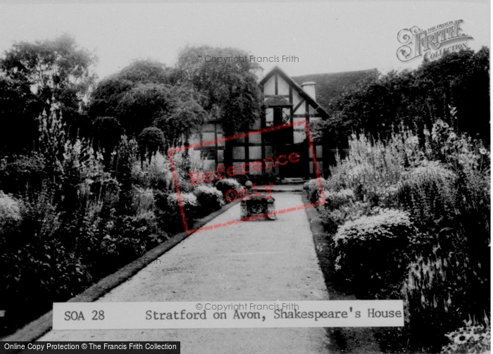 Photo of Stratford Upon Avon, Shakespeare's House c.1935