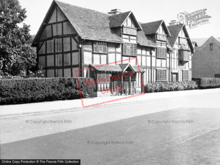 Photo of Stratford Upon Avon, Shakespeare's House c.1950