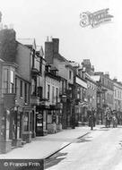 Shops On Bridge Street c.1885, Stratford-Upon-Avon