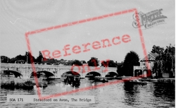 The Bridge c.1955, Stratford-Upon-Avon